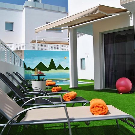 Big Villa Tauro With Private Heated Saltwater Pool & Jacuzzi & Bbq & Game Room & Arcade Games Mogán Kültér fotó