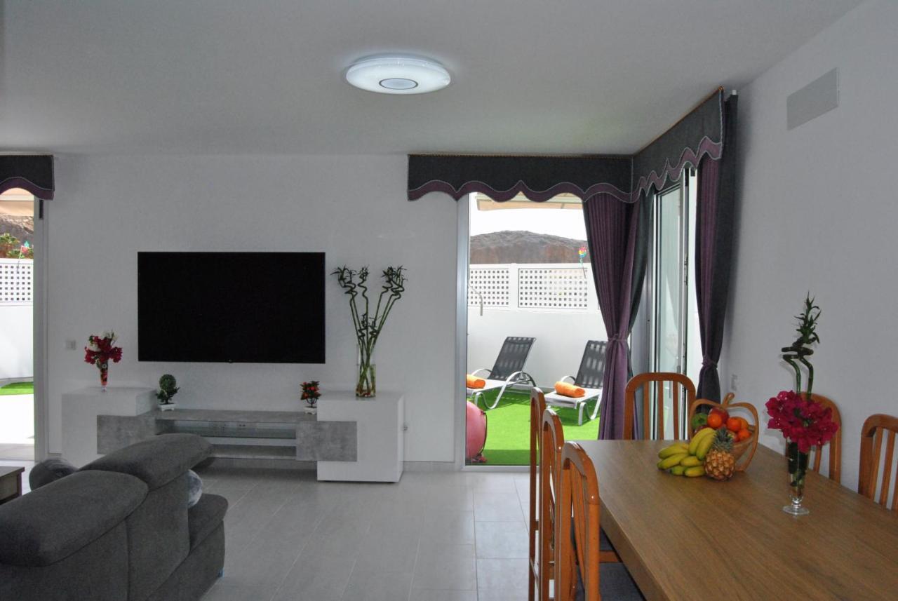 Big Villa Tauro With Private Heated Saltwater Pool & Jacuzzi & Bbq & Game Room & Arcade Games Mogán Kültér fotó